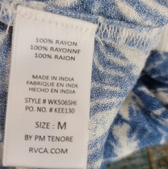 RVCA SHIBA SCOOP SLEEVELESS TOP - Picture 3 of 16